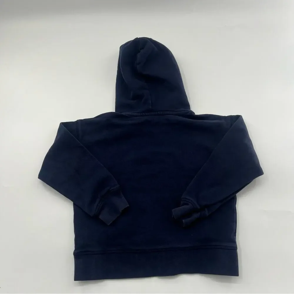 GAP Boy’s Navy Blue Embroidered Hoodie Sweatshirt Kids
